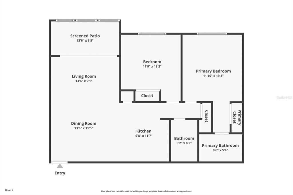 For Sale: $138,000 (2 beds, 2 baths, 919 Square Feet)