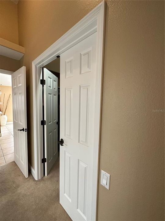 Master Bedroom Closet Door