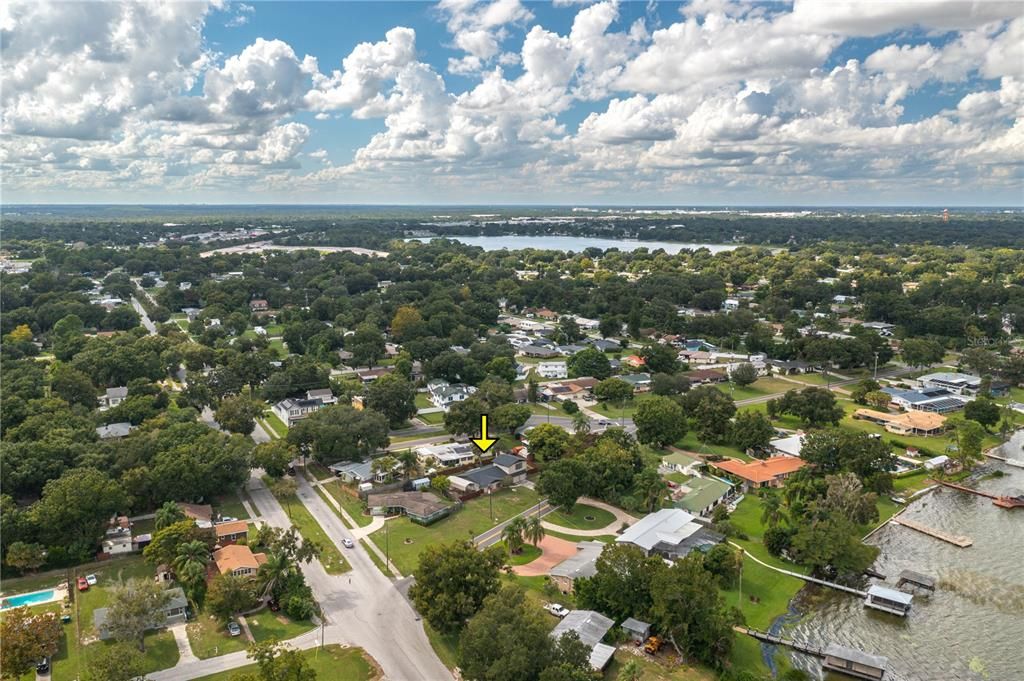 Aerial Shot Looking NW