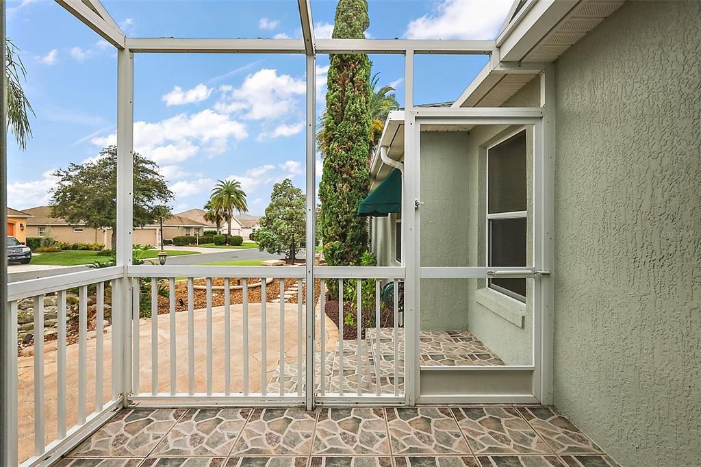 Patio off of Expanded Lanai