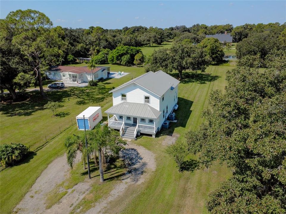 Front Aerial View