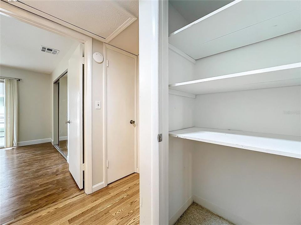 Bedroom  with built in closet