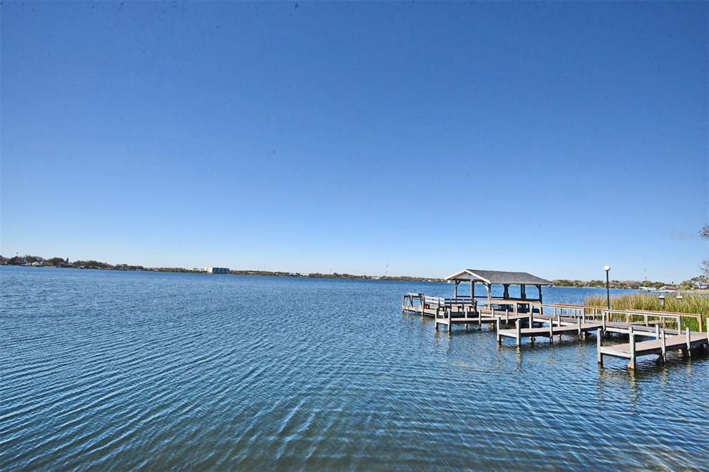 Lake Fairview and Boat slips