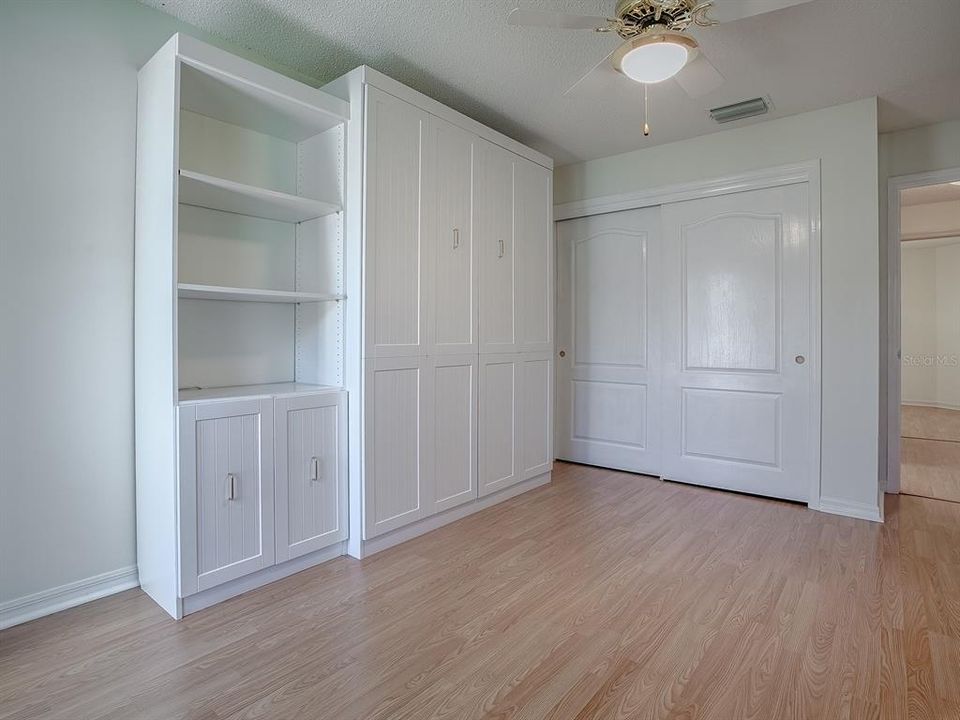 Guest Bedroom with Built-in Closet