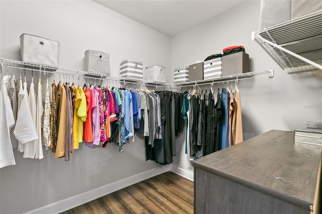 Owner's Suite Walk-In Closet