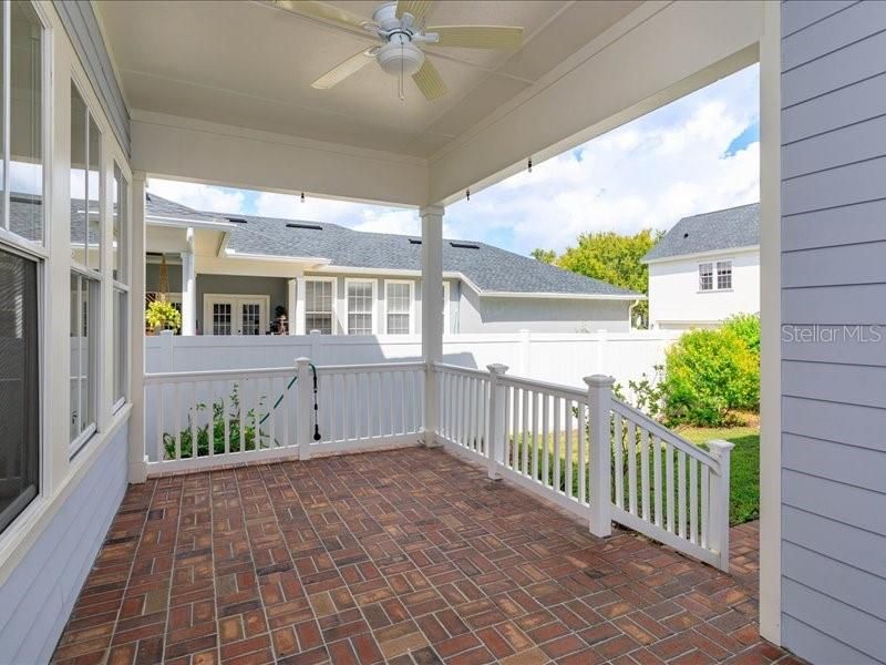 Covered Back Patio