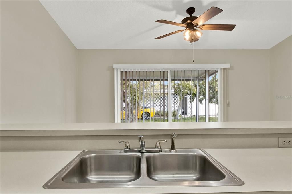 Dual stainless steel sink