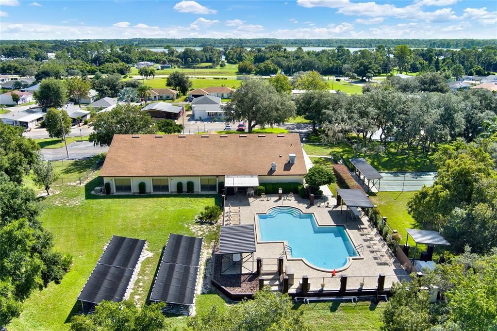 Clubhouse and community pool