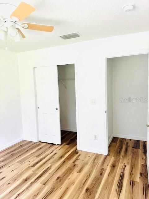 Bedroom 3 Closets