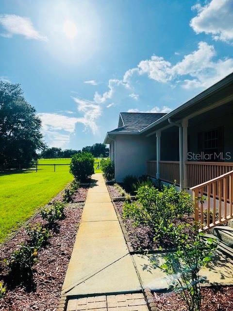 Front Porch Side View