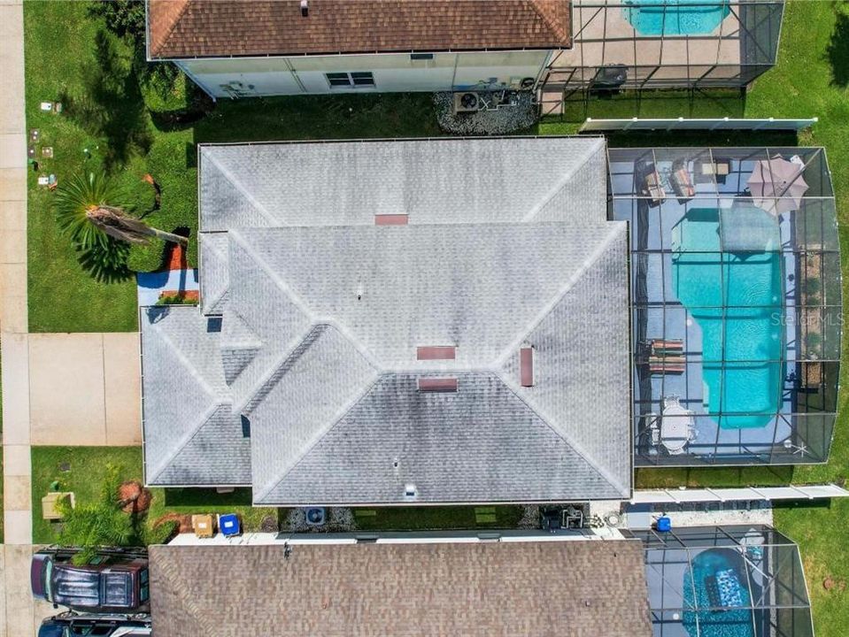 Aerial View of the Home