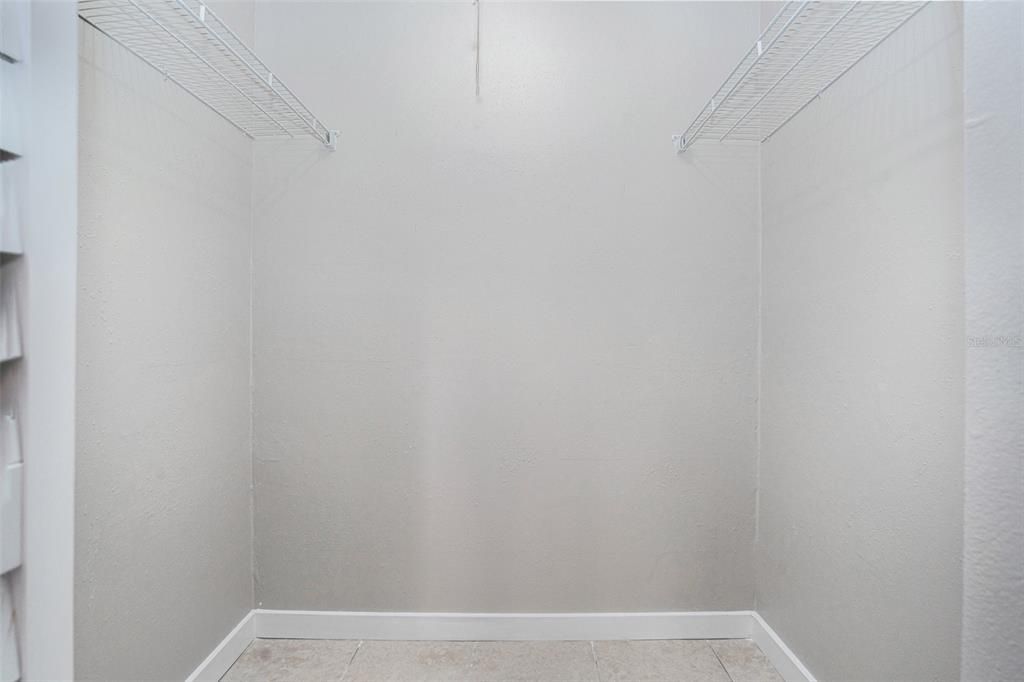 Primary bedroom- walk in closet