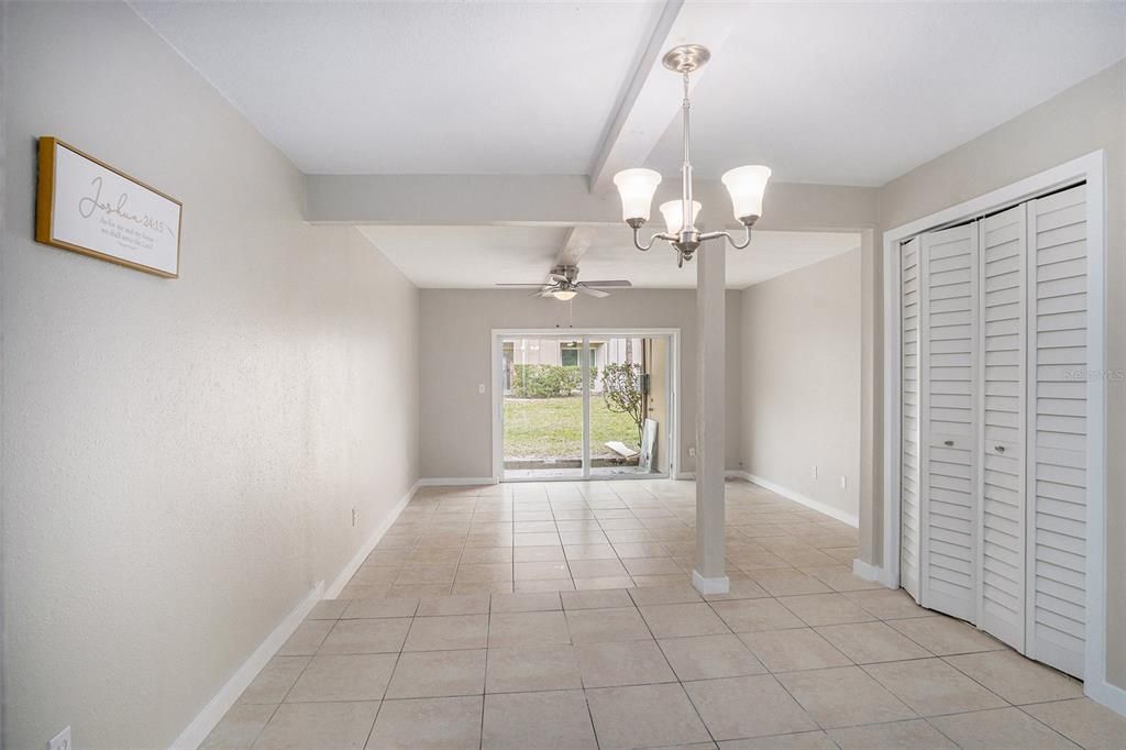 Dining Room to Living Room