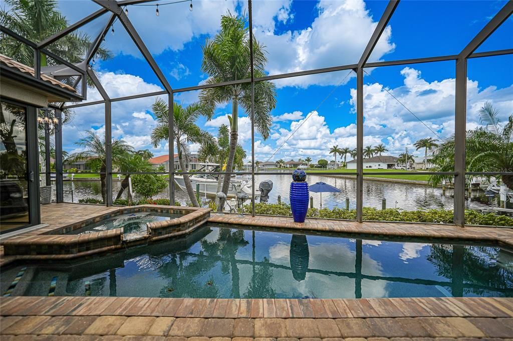 View from Pool and Spa