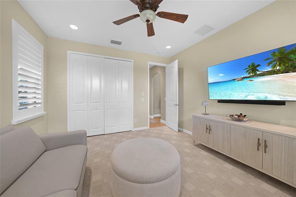 Guest Bedroom with pull out sofa bed