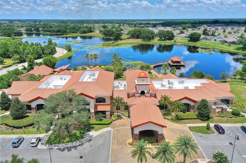 30,000 SF Montecito clubhouse, exclusively available to Del Webb Orlando residents