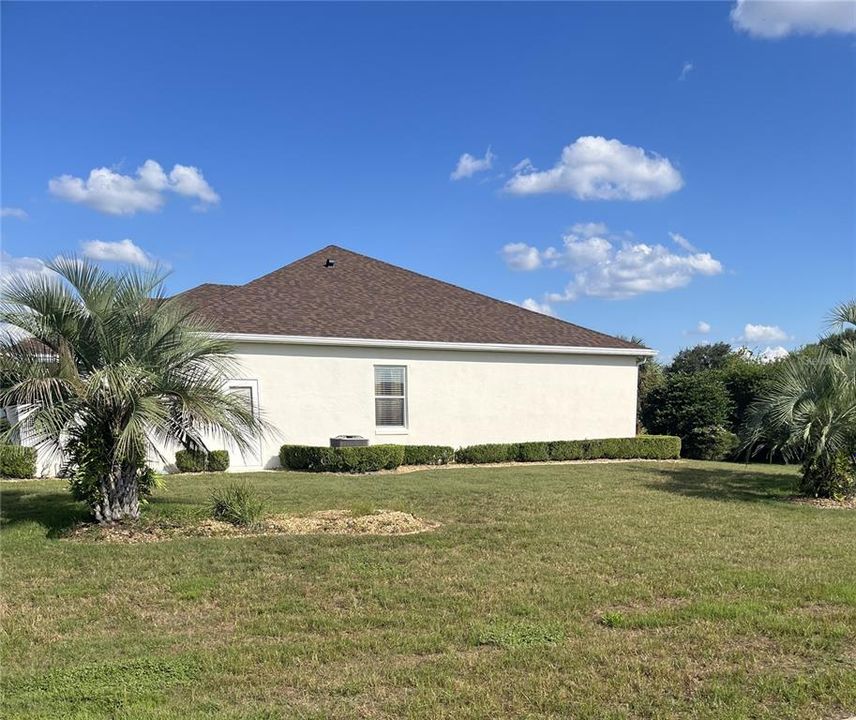 SIDE VIEW OF HOUSE