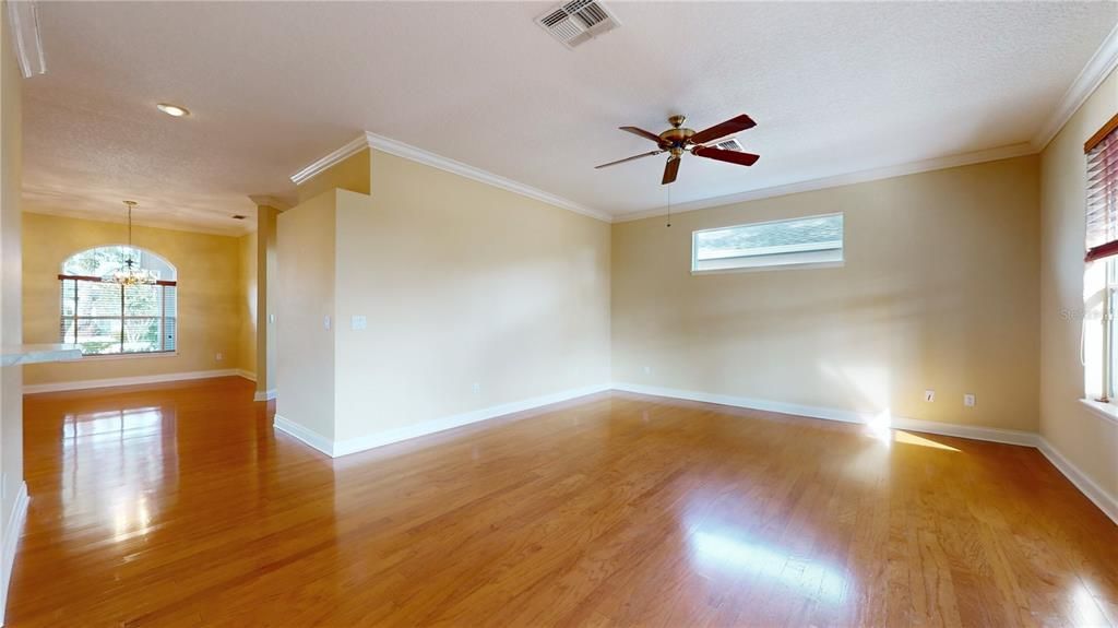 LIVING ROOM AND DINING ROOM VIEWS