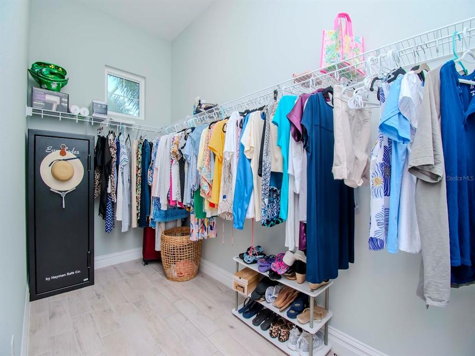 Primary Walk-in Closet