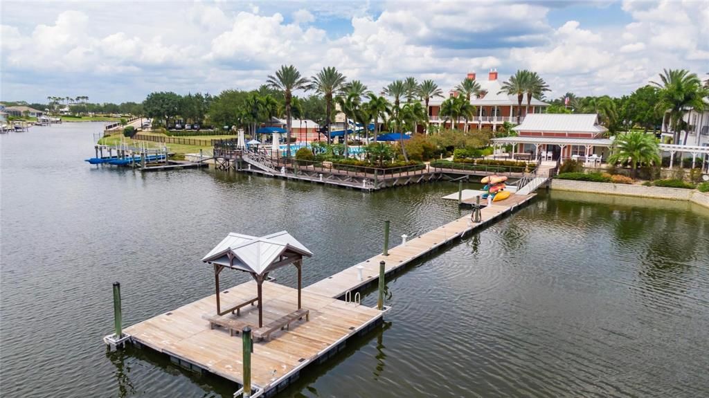 Clubhouse Dock