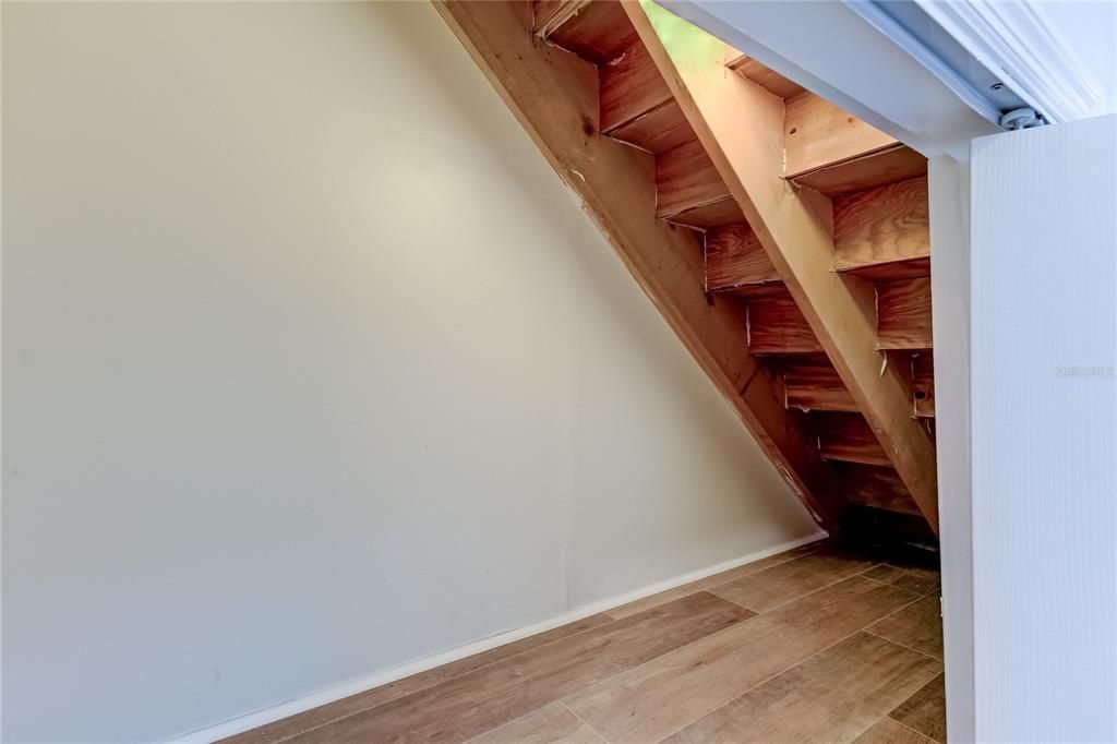 Under stair storage