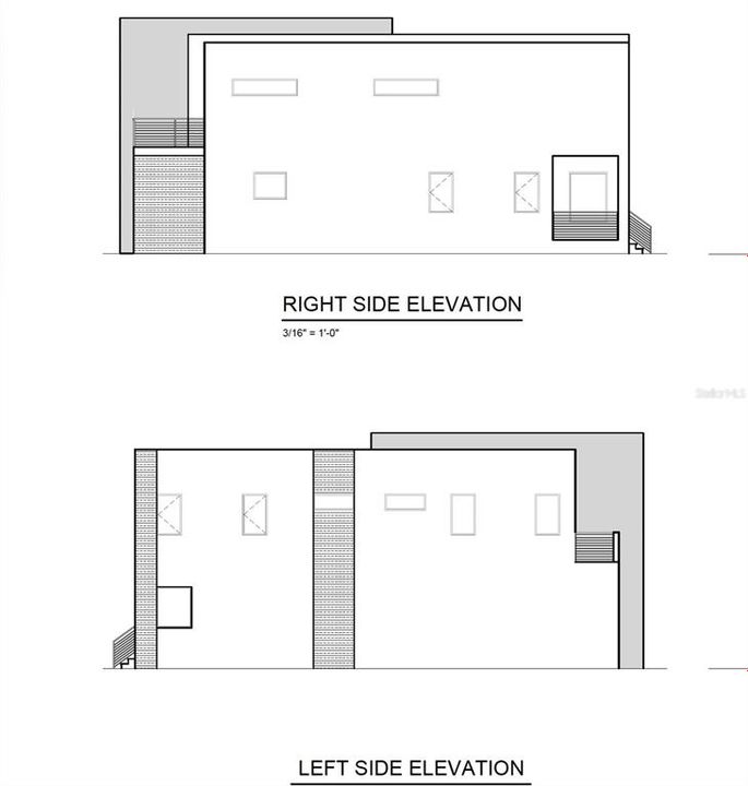 Sides Elevations