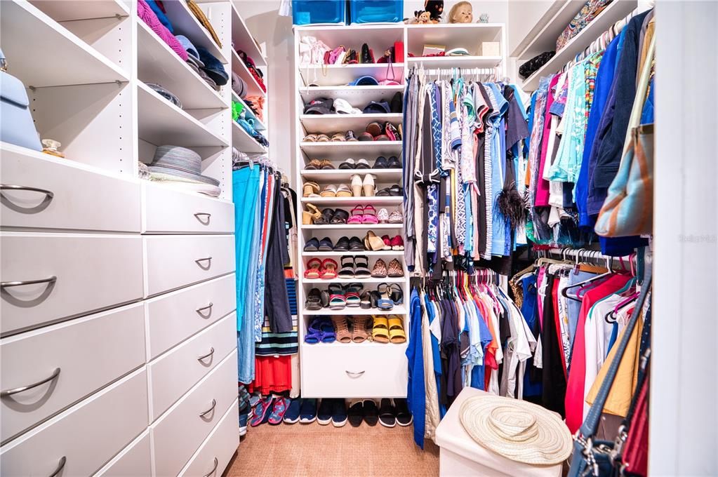 Her Walk In Closet