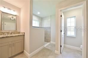 Master bathroom