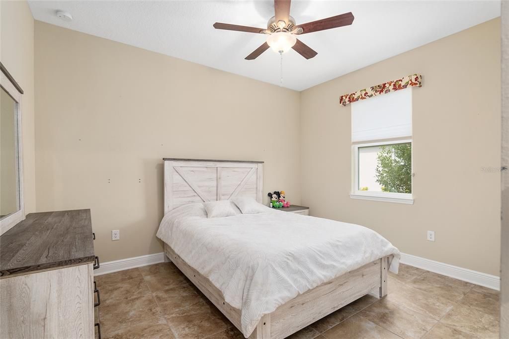 Looking in to the second bedroom