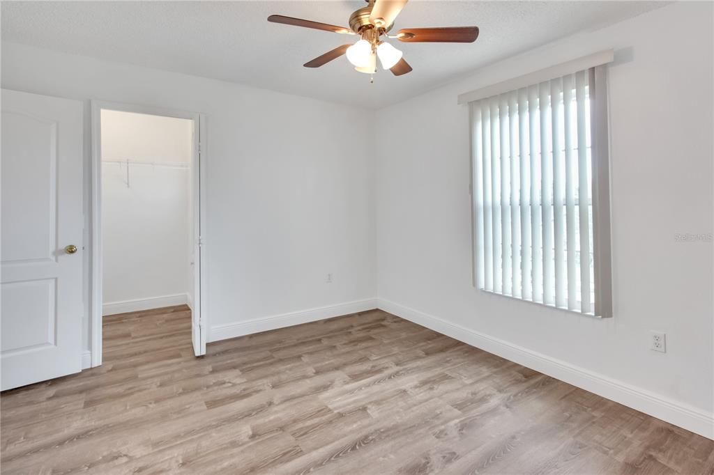 3rd Bedroom with Walk-In Closet 2nd Floor