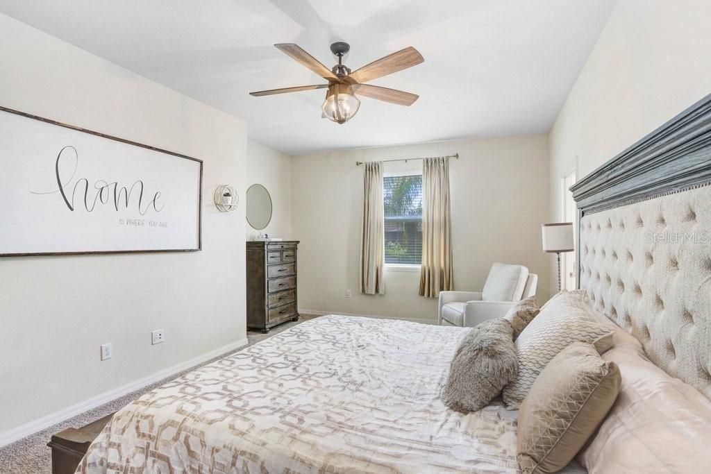 Large Primary bedroom with sitting area