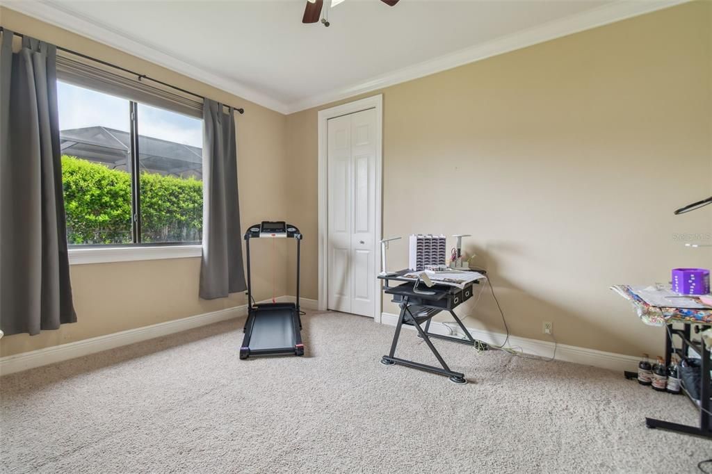 Bedroom 4 with walk-in closet.