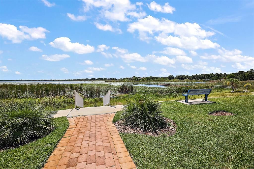 Lake Miona and Beach area