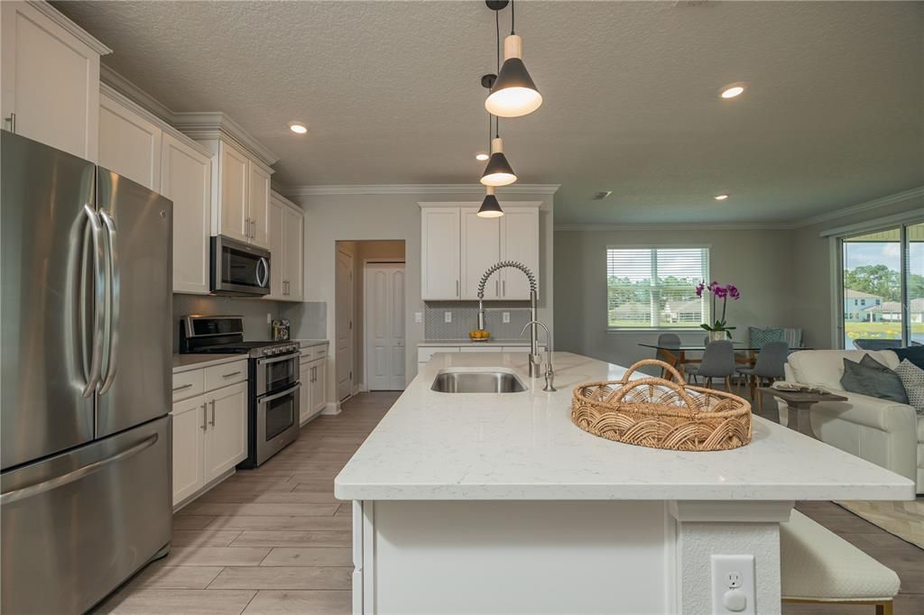 Kitchen With Granite Countertops