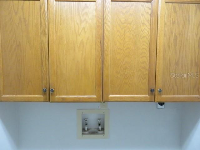 Inside utility room