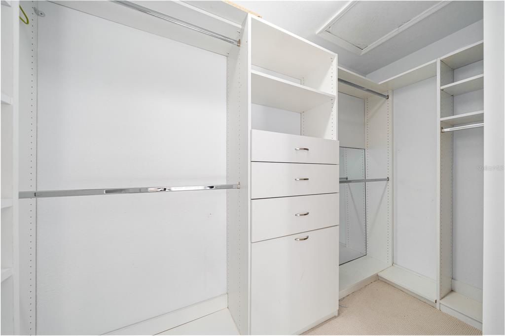 Primary Walk-in Closet