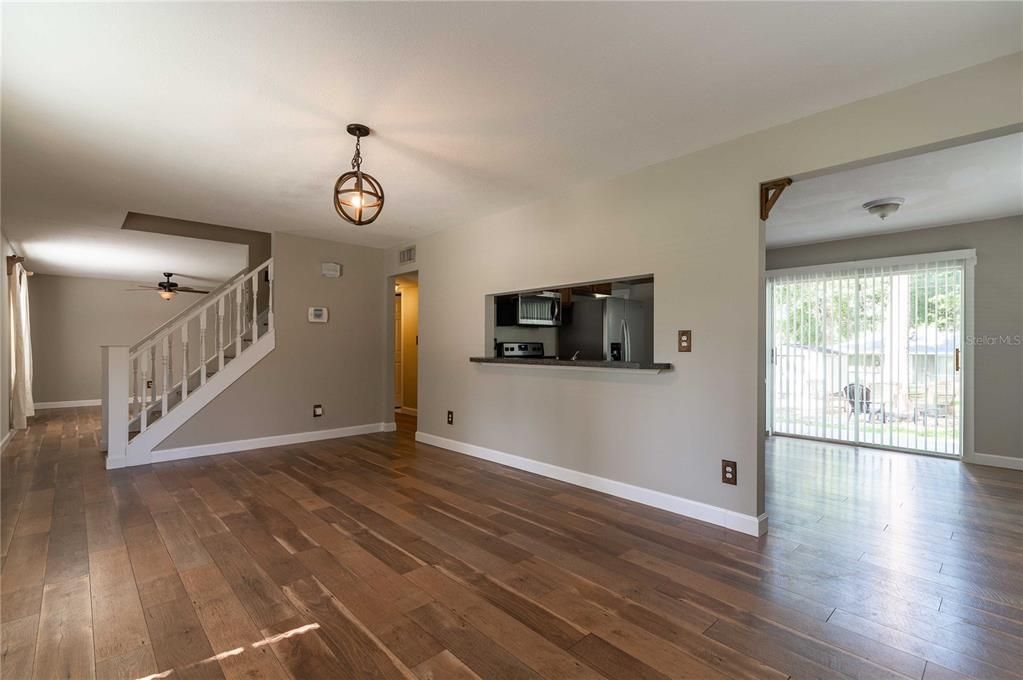 Dining room off kitchen