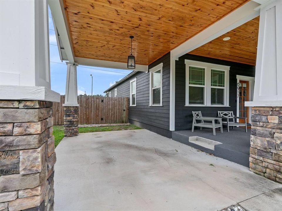 Front Porch & Car Port