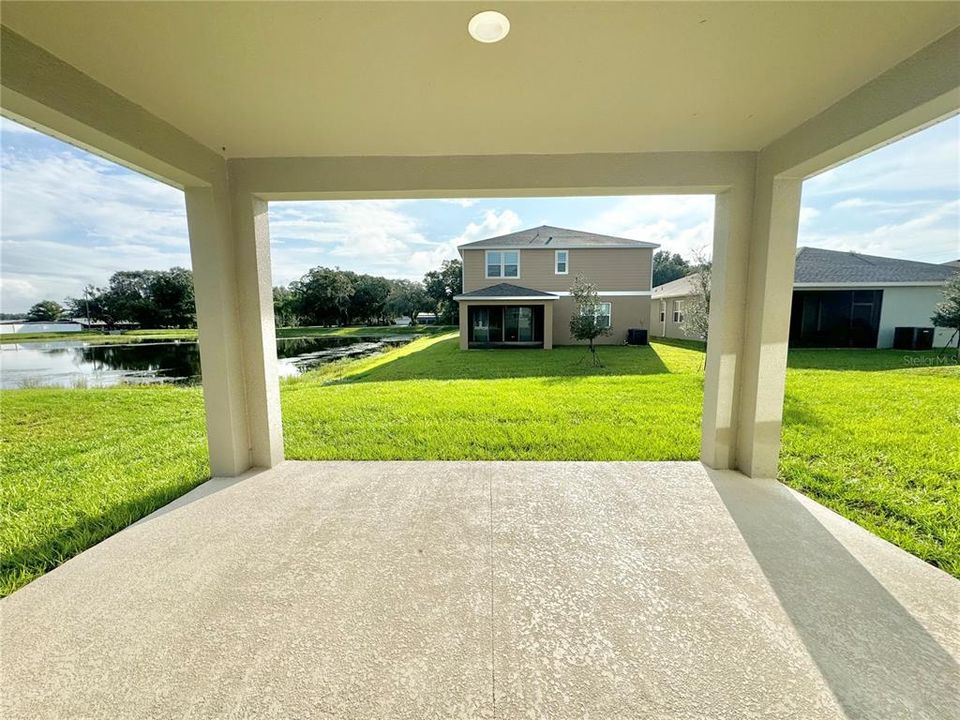 16x10 Covered rear patio