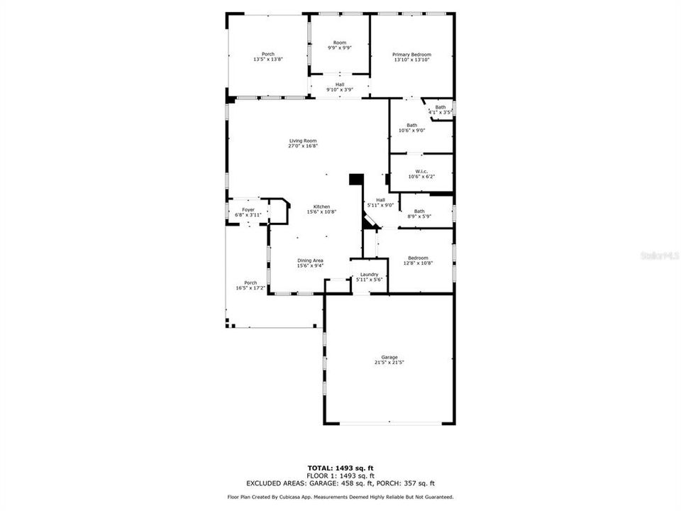 For Sale: $350,000 (2 beds, 2 baths, 1666 Square Feet)