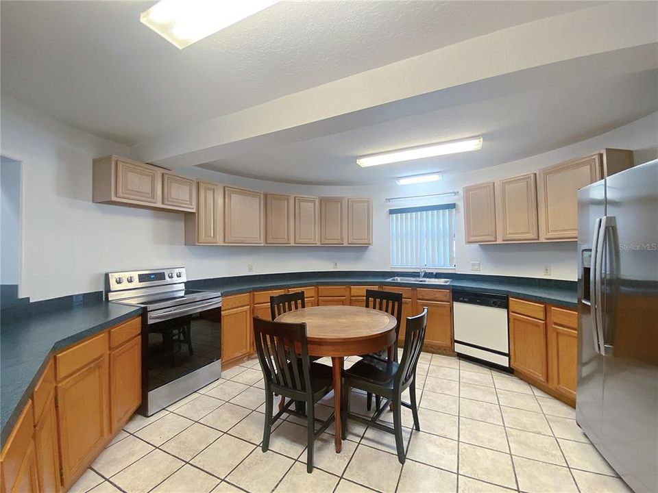 Large kitchen space