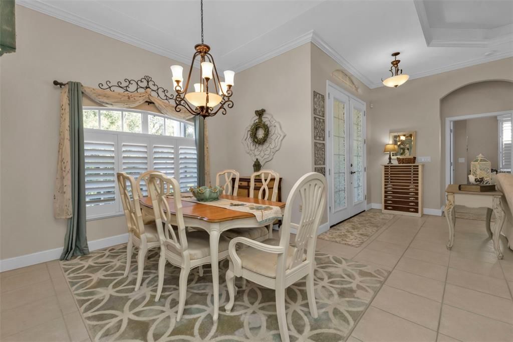 Formal dining room