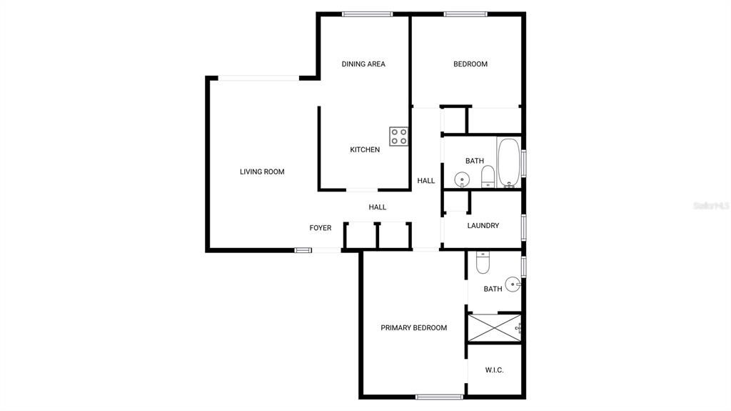 For Sale: $140,000 (2 beds, 2 baths, 1098 Square Feet)