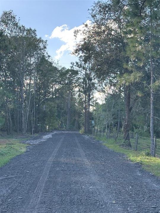 Private driveway