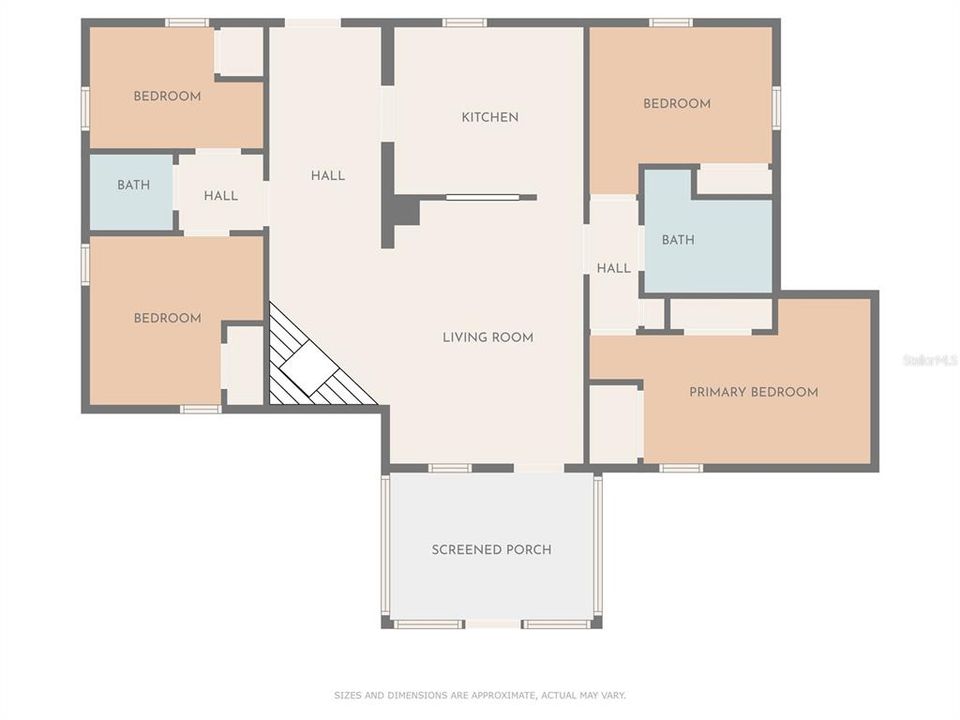 Active With Contract: $230,000 (4 beds, 1 baths, 1195 Square Feet)