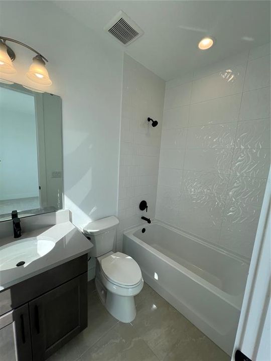 Secondary bathroom