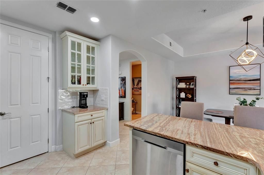 2nd Floor Walk-In Pantry and Built-Ins