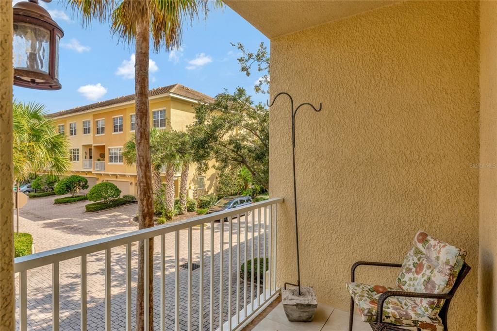 2nd Floor Dining Balcony