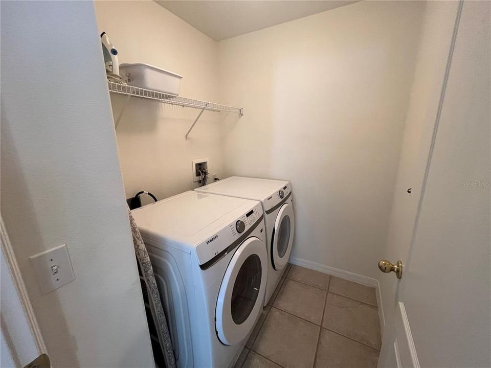 Internal laundry room