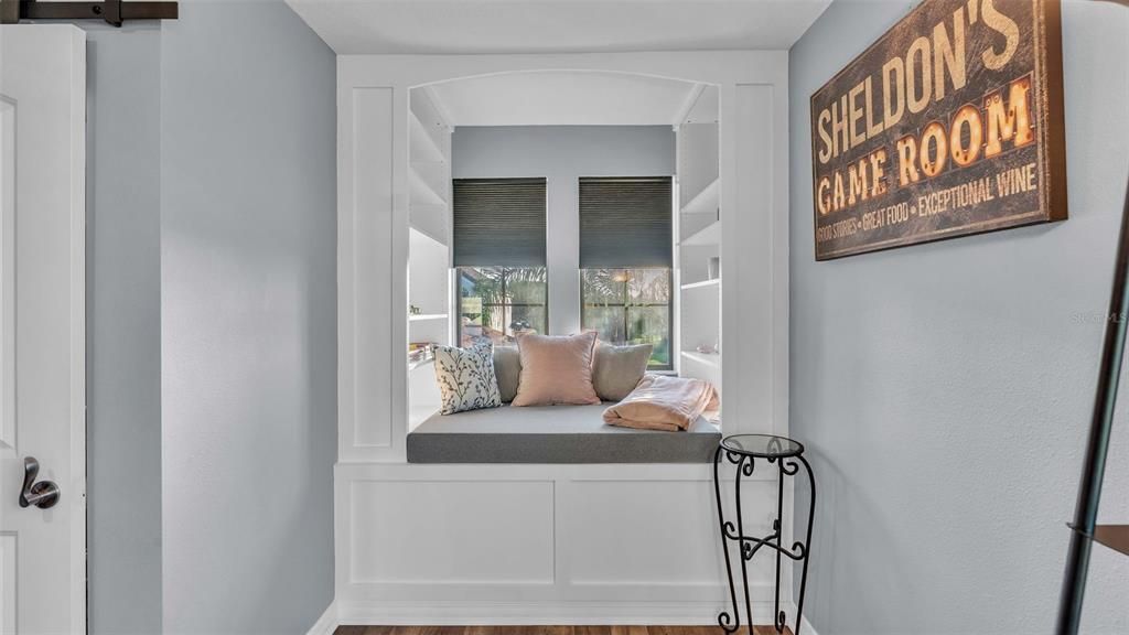 Window Nook with Storage Underneath